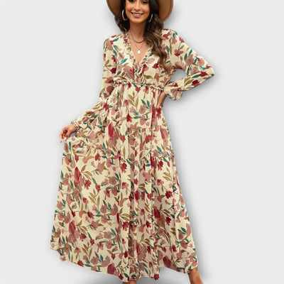 Helen™ | Elegant Floral Dress