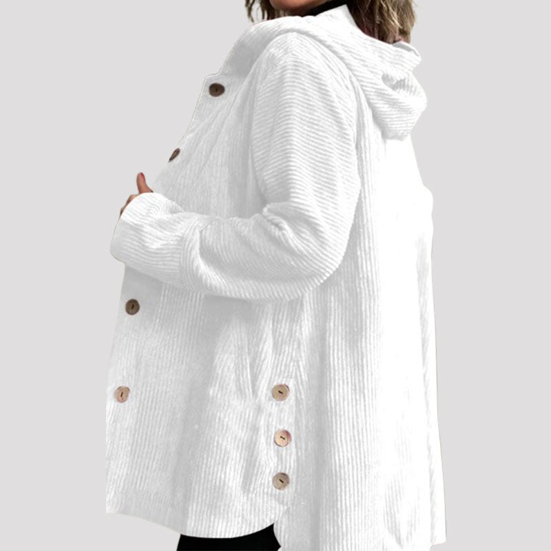 Amelie™ | Casual Velvet Hooded Autumn Jacket