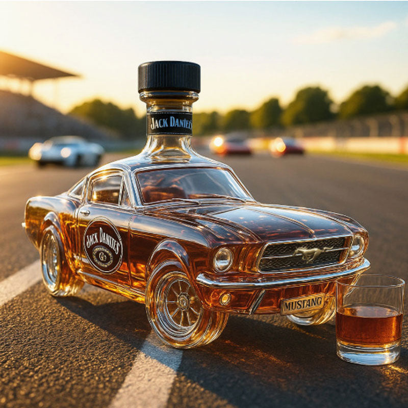 Bronco Mustang Whiskey Bottle
