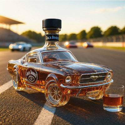 Bronco Mustang Whiskey Bottle