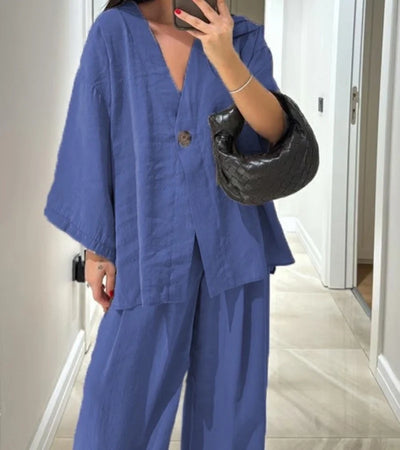 Teresa™ | Casual Linen Loose-Fitting Set