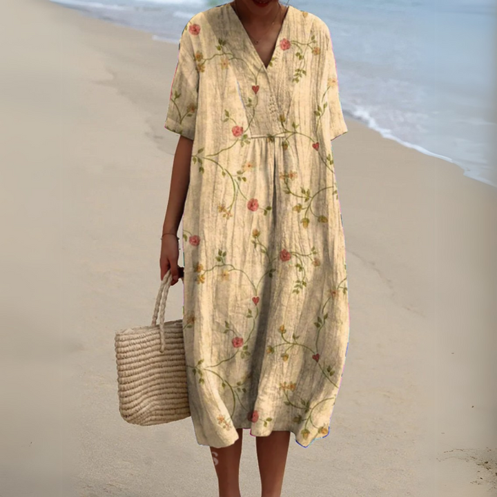 Nathalie™ | Elegant Floral Dress