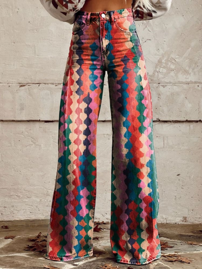 AMÉLIE | Elegant and Comfortable Bohemian Wide Pants