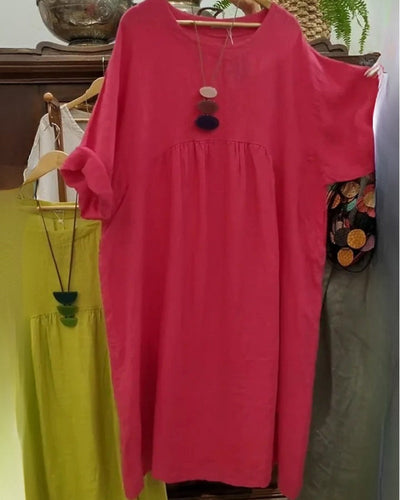 Mandira™ | Cotton & Linen Dress