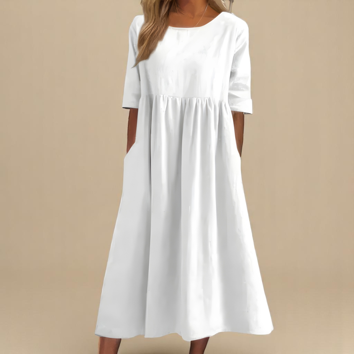 Soof™ | Flattering Cotton Dress