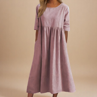 Soof™ | Flattering Cotton Dress