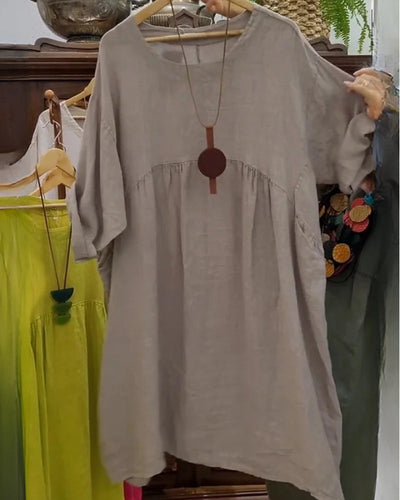 Mandira™ | Cotton & Linen Dress