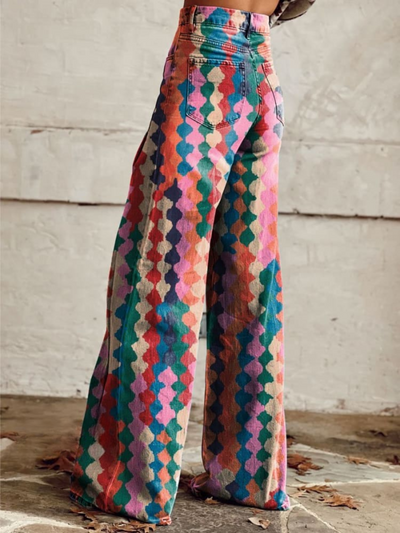 AMÉLIE | Elegant and Comfortable Bohemian Wide Pants