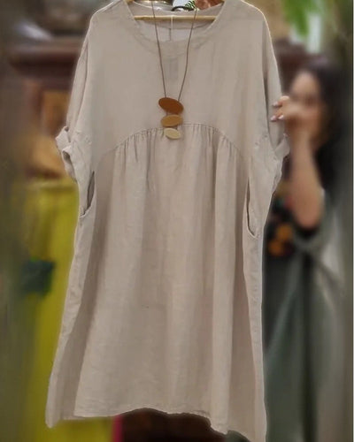 Mandira™ | Cotton & Linen Dress