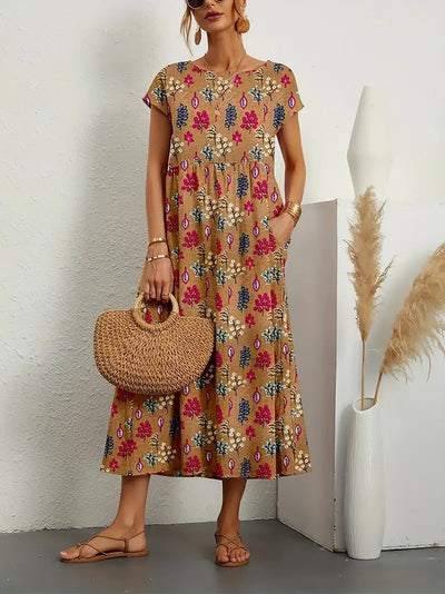 Roselle™ | Chic Floral Dress