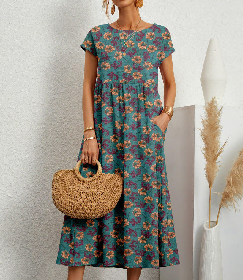 Roselle™ | Chic Floral Dress