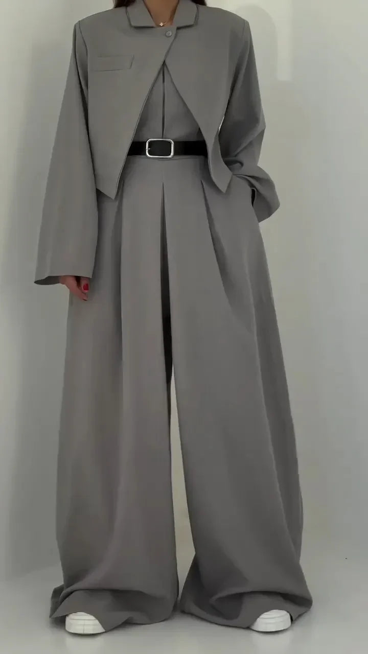 Eclat™  | Elegant Women's Bustier + Jacket Set