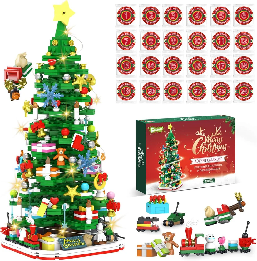 🎄 Building Blocks Advent Calendar 2025 – 24 Days of Building Fun