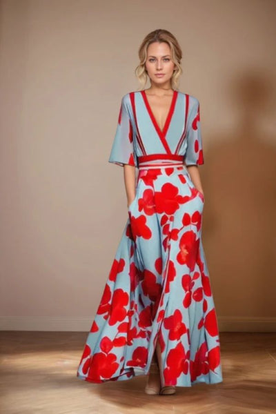 Isabella™ | Timeless Elegance Floral Dress