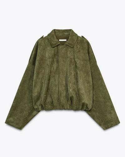 Lumière™ | Faux Suède Bomberjacket