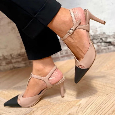 Evrardine | Two-Tone Pointed Heels