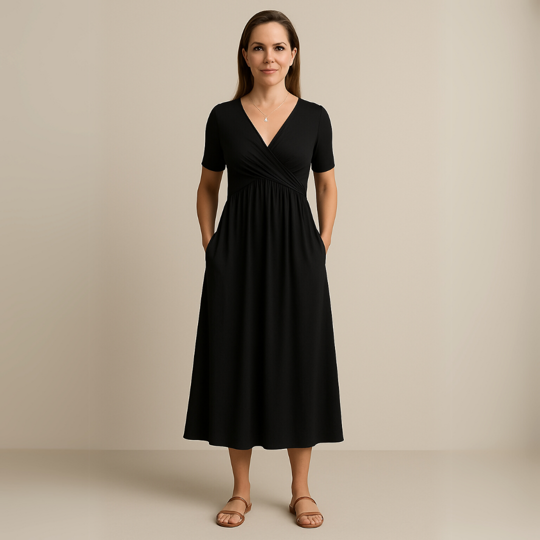 Annelies™ | Flowy A-Line Maxi Dress