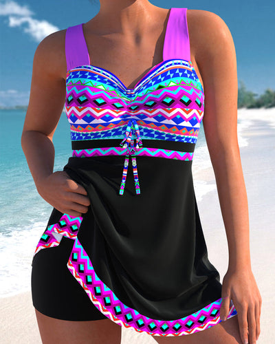 Eliza | Swimsuit with Lace-Up Closure and Waist Emphasis, Conceals Tummy - Last Day 80% Off!