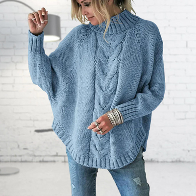 Elysian | Knit Sweater with Cable Pattern