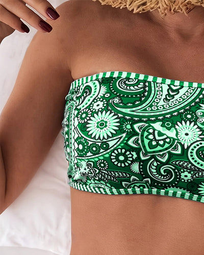 Baybay™ | Two-Piece Swimsuit in Ethnic Style Print