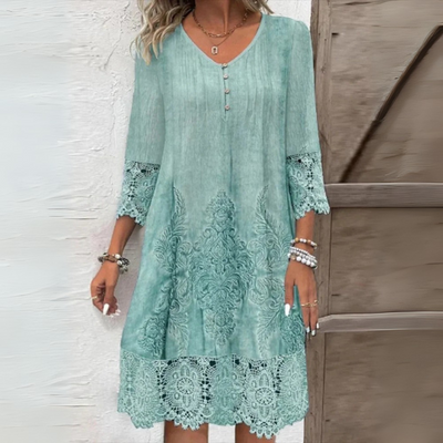 Helle™ | Lace Dress for a Natural Elegance