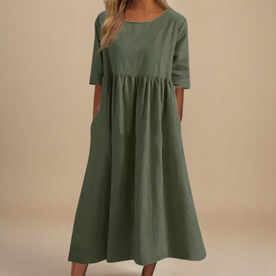 Soof™ | Flattering Cotton Dress