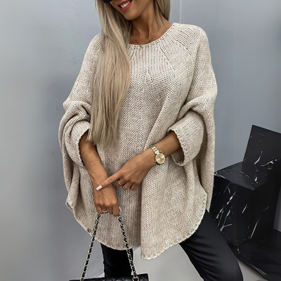Isabelle | Elegant Women's Sweater with Round Neck
