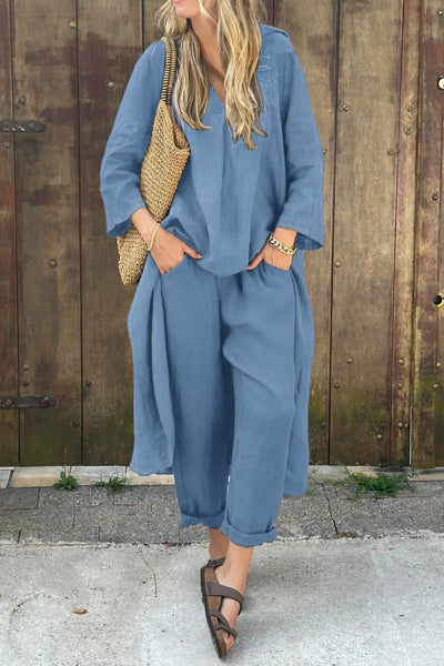 Elena™ | Chic Two-Piece Set with Effortless Elegance and Versatile Style