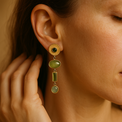 Reila Golden Forest Earrings