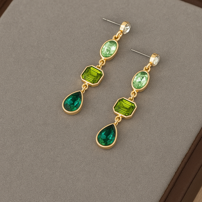 Kona Green Gem Earrings
