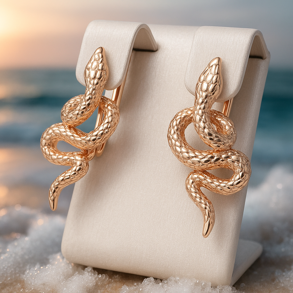 Dwyn | Hanging earrings with crystals