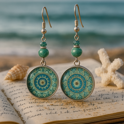 Charybdis Ocean Eye Earrings