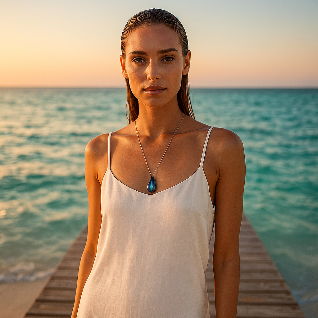 Lagoon Labradorite Necklace