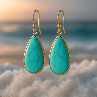 Fjord | Drop Earrings of the Sea