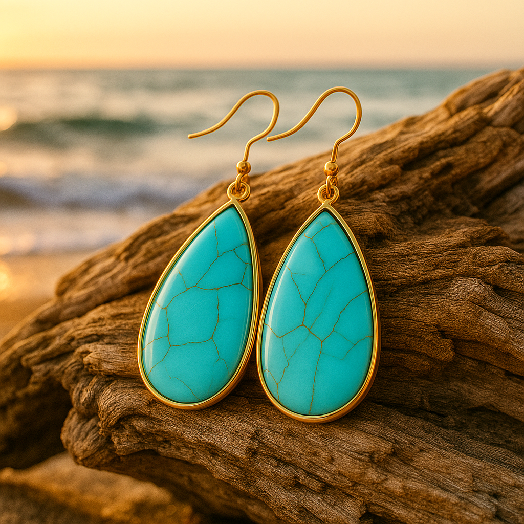 Fjord | Drop Earrings of the Sea