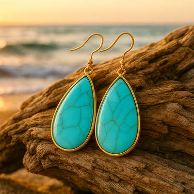 Fjord | Drop Earrings of the Sea
