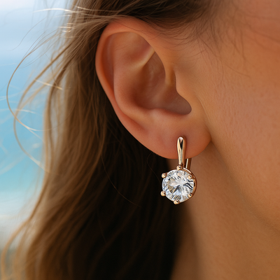 Aurora Crystal Earrings.