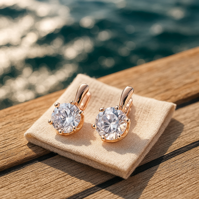 Aurora Crystal Earrings.