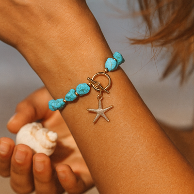 Wade Blue Marine Background Bracelet