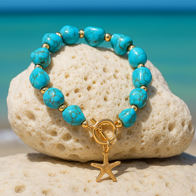 Wade Blue Marine Background Bracelet