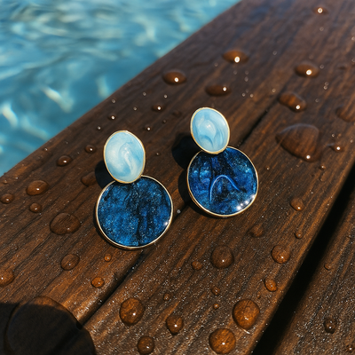 Eliara Sky and Sea Earrings