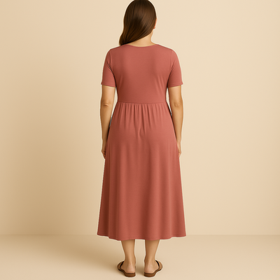 Annelies™ | Flowy A-Line Maxi Dress