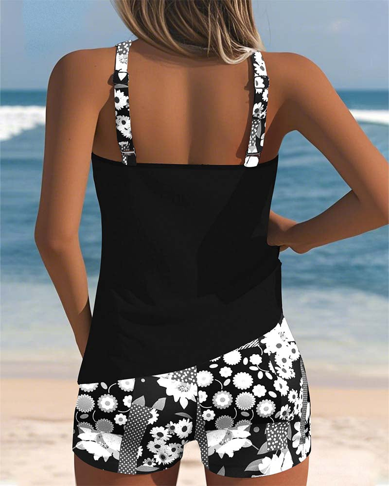 Sabrina™ | Comfortable Floral Two-Piece Swimsuit