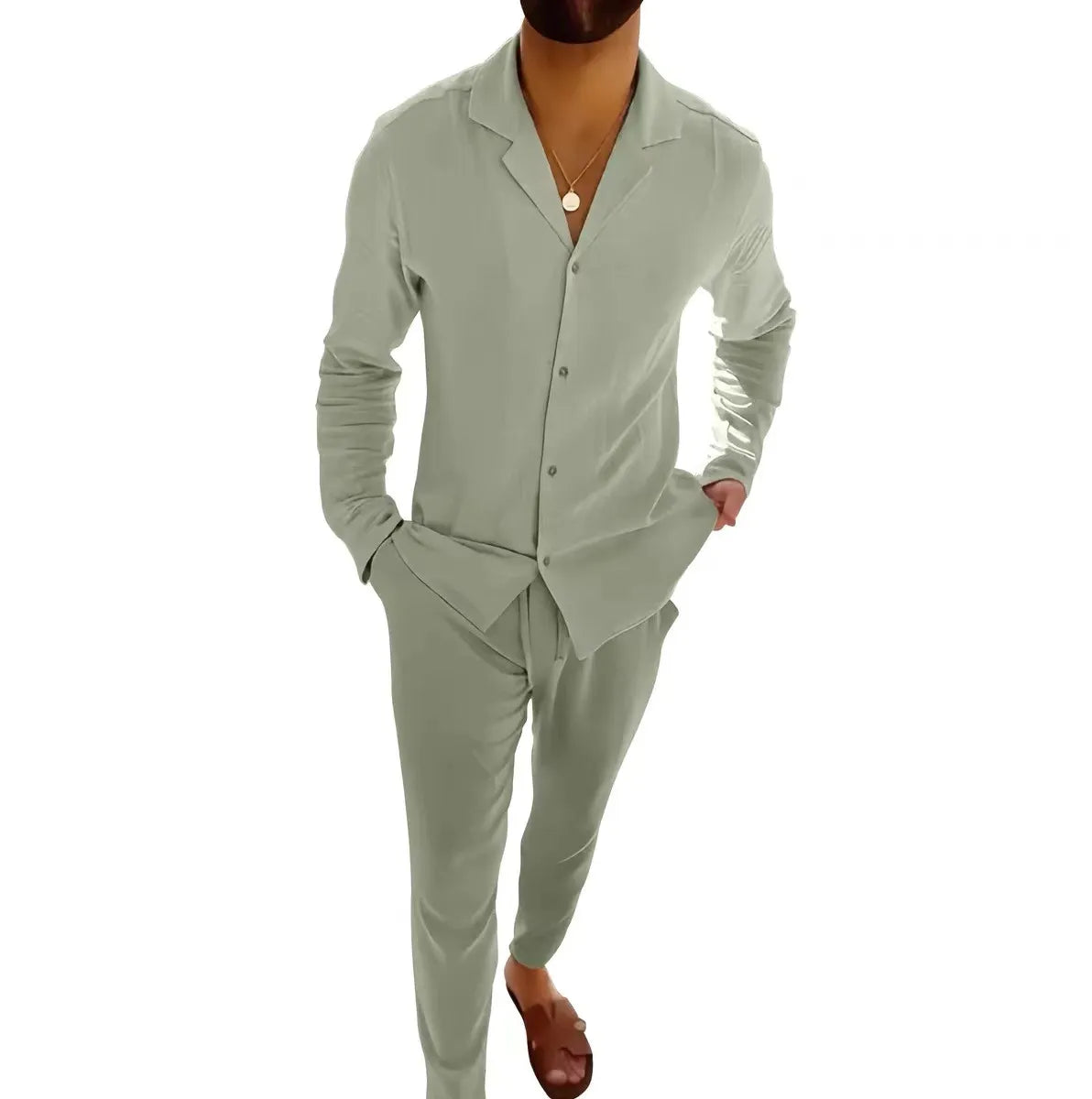 Laluna™ | Summer Linen Men's Set