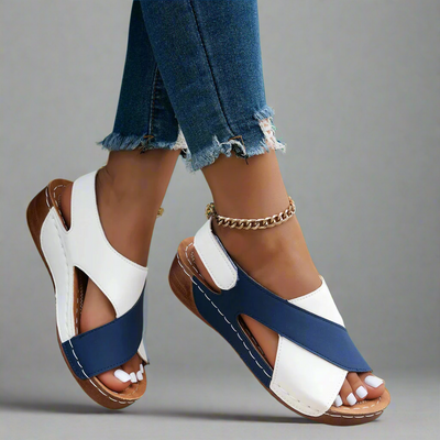 Gabriele | Handmade Wedge Sandals in Premium Material
