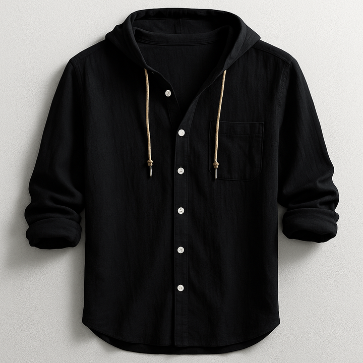 Edvin™ | Luxurious Hooded Shirt