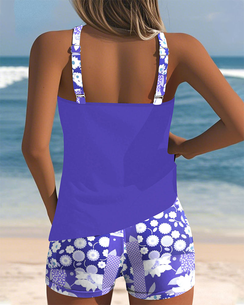 Sabrina™ | Comfortable Floral Two-Piece Swimsuit