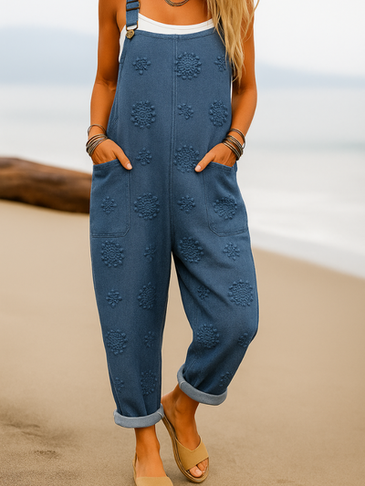 Meryl™ | Floral Overall Jumpsuit