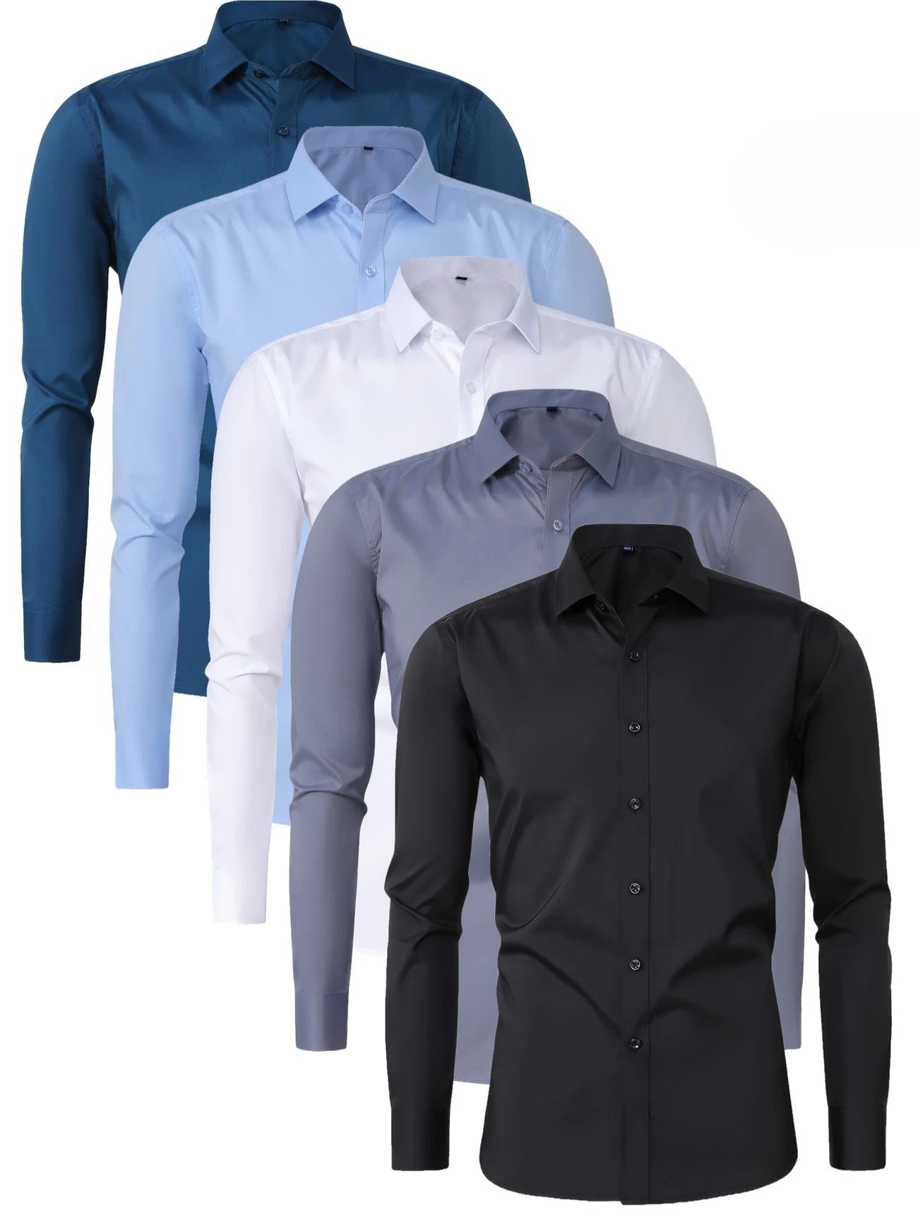 Byron™ | Elegant Butttoned Long-Sleeved Shirt