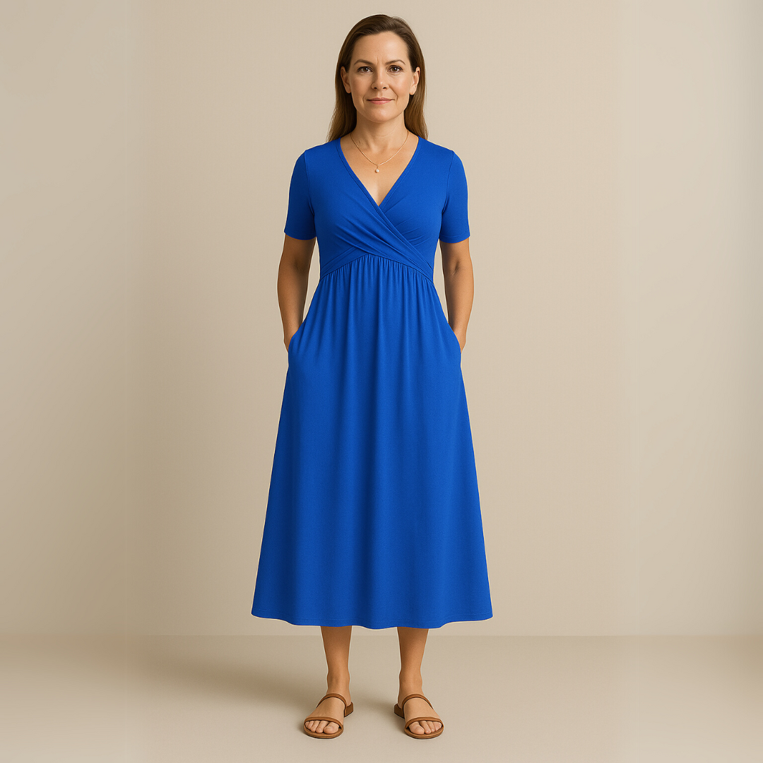 Annelies™ | Flowy A-Line Maxi Dress